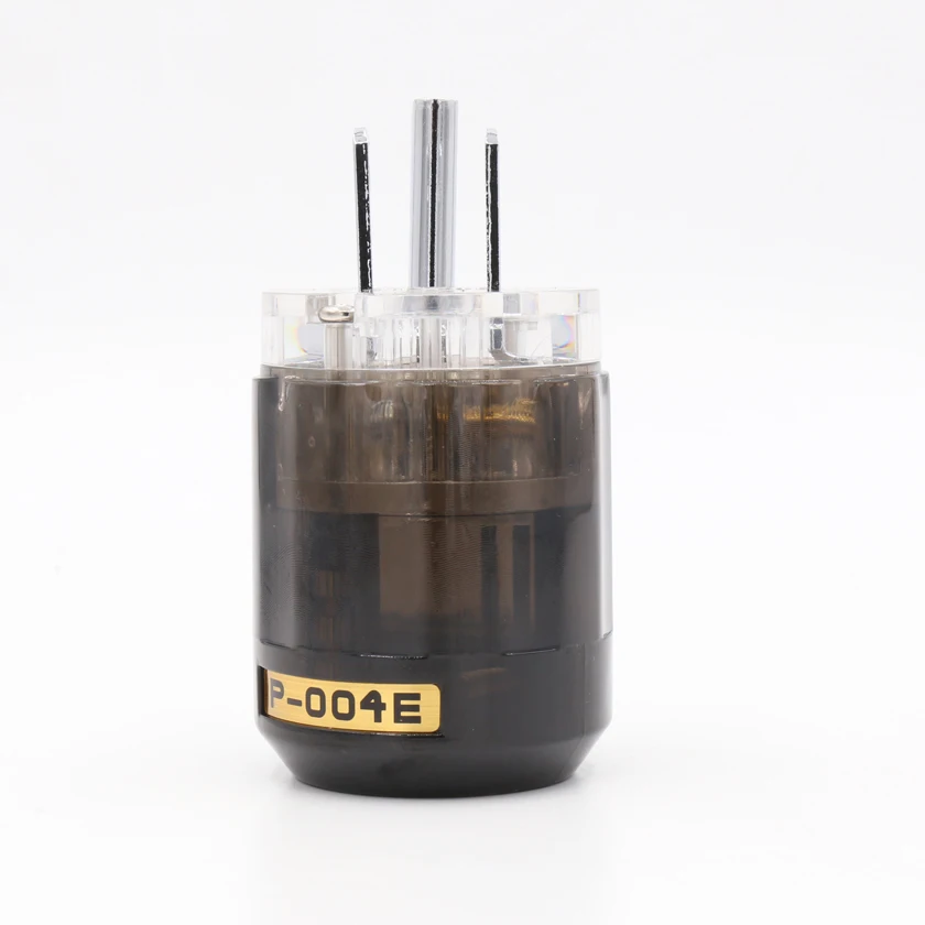

Free shipping 2pcs Oyaide P-004 pure copper 99.999% Rhodium Plated US version Plug for hifi power cable