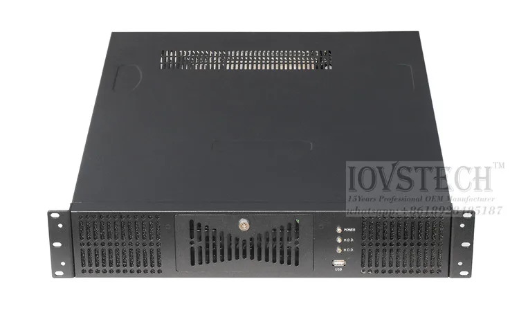 2U rack-mount chassis для ATX Совместимо с серверными полями PCI PCIe expanional для карт