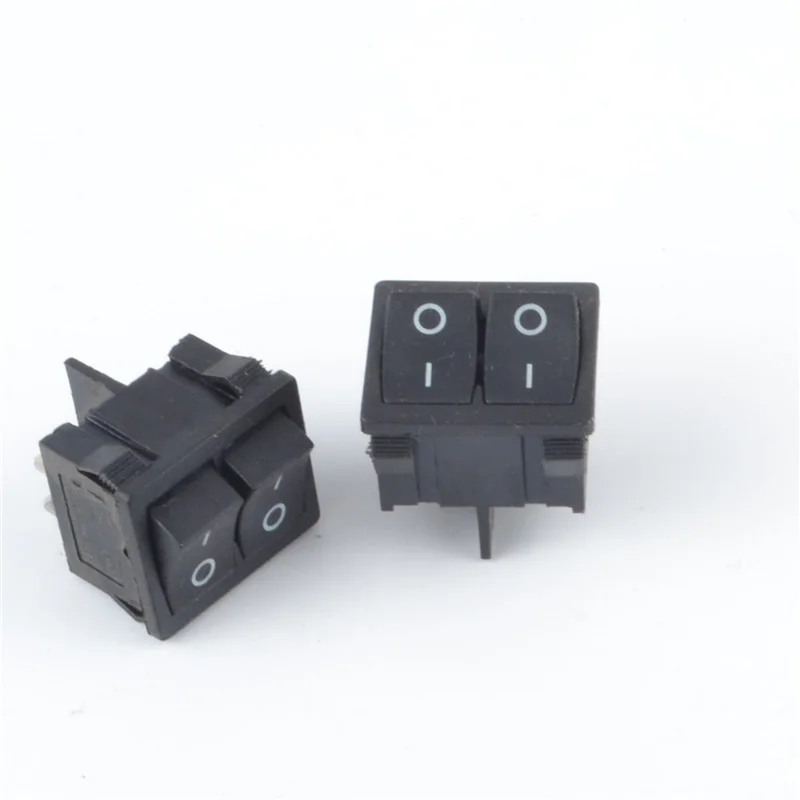 

5pcs twin rocker switch 4pin