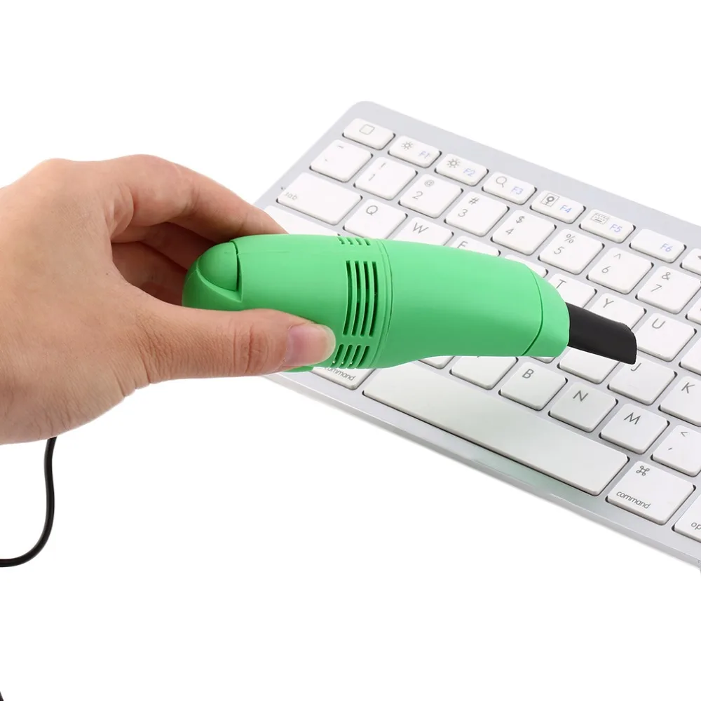 Drop Shipping Keyboard Cleaner USB font b Mini b font Vacuum Dust Machine For Computer Laptop