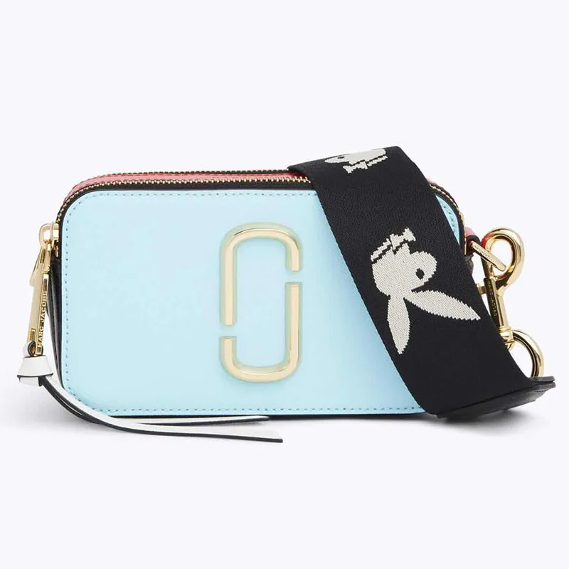 

2019 New Woman Leather Wide Shoulder Strap Messenger Camera Bag Ins Super Fire Mini Diagonal Small Square Bag Bolsas Feminina