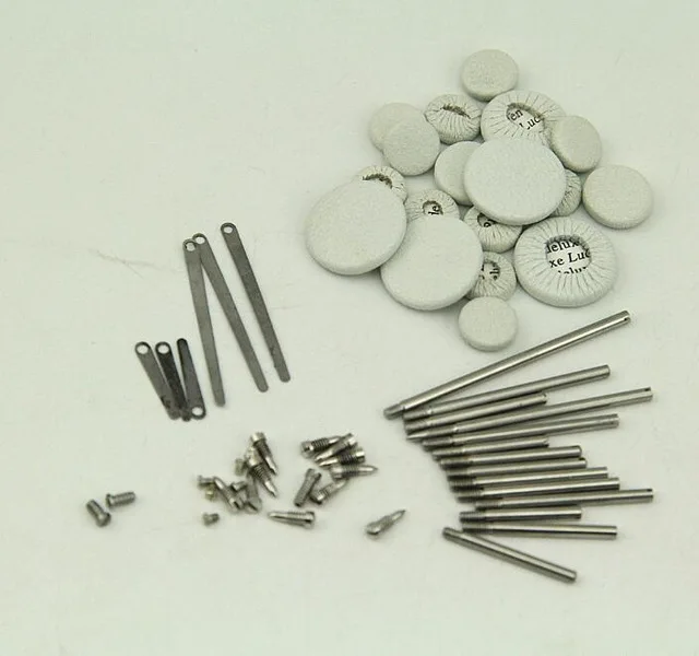 

Clarinet repair parts screws+ Clarinet Leather pads Complete Set of 17 pads
