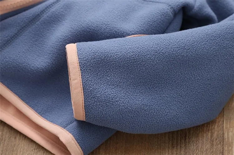 Crianças Jaquetas Polar Velo Bebê Menino Meninas Cabolsas Fashhion Jaqueta Menina Outwear Roupas Primavera Outono 2020 17 2019 crianças jaquetas polar velo bebê menino