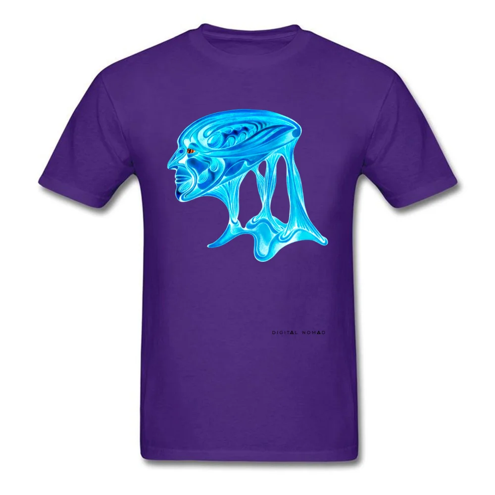 100% Cotton Adult Short Sleeve Digitalnomad Blue Engine T Shirt Personalized Tops Shirt Plain Design Crewneck Tshirts Digitalnomad Blue Engine purple