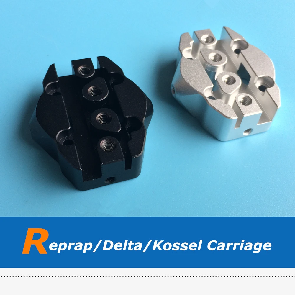 

3pcs/lot Kossel Delta Mini Slide Effector, Aluminium Alloy M3 Tackle Carriage for 3D Printer