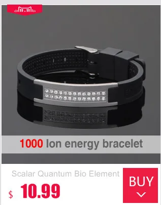 1000 ионов Био Элементов Энергии Браслет Силиконовый браслет с Голограммные браслеты Мощность полосы баланс энергии браслет с розничной