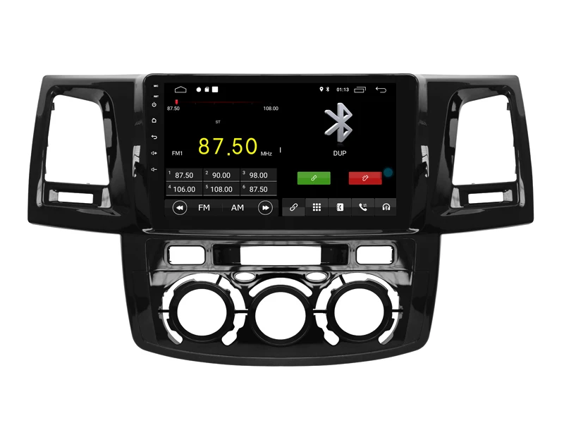 Deluxe Edition автомобильный Android 10 0 плеер для Toyota Hilux Fortuner стерео Мультимедиа навигация