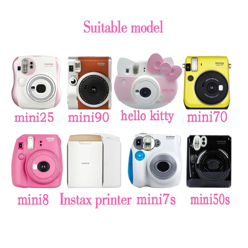 20 шт./кор. fujifilm instax mini 8 пленка 20 листов для камеры Instant mini 7s 25 50s 90 фотобумага белая кромка 3 дюйма широкая пленка