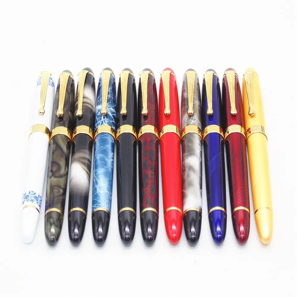 JINHAO X450 красивые 15 цветов Бизнес Средний перьевые ручки новые офисные бизнес школьные ручки