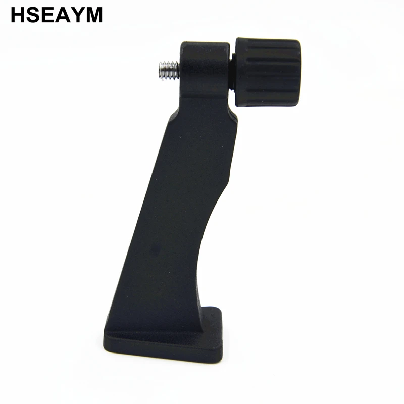HSEAYM تلسكوب ترايبود جميع المعادن مناظير موصل جبل حامل مخصصة محول 1/4 بوصة المسمار القياسية