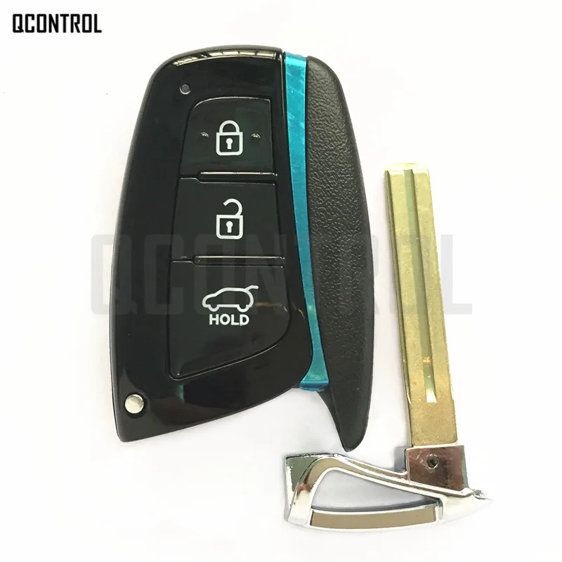 QCONTROL Автомобильный Дистанционный смарт-ключ Костюм для HYUNDAI 95440-2W600 Santa Fe IX45 433MHz ID46(7952