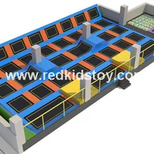 Высококачественный гимнастический фитнес батут для взрослых, сертифицированный CE спортивный крытый батут HZ-LG007