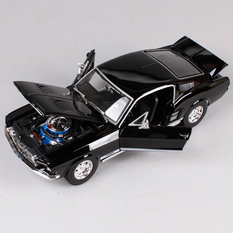 Maisto 1:18 1967 Ford Mustang GTA Fastback Muscle модель автомобиля литая модель автомобиля игрушка Новинка в коробке 31166