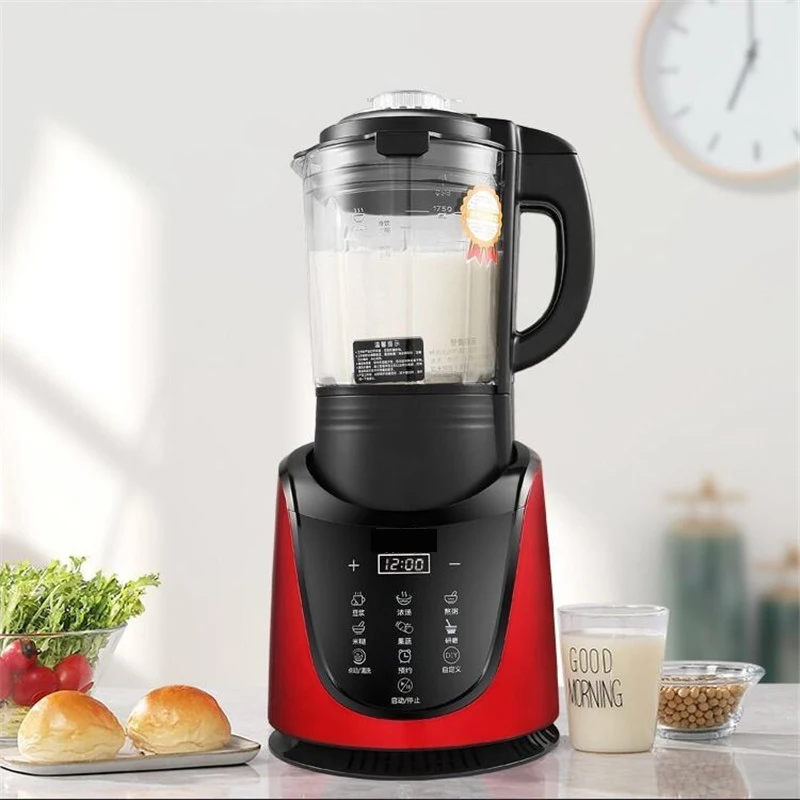 

48000RPM Fast Speed Food Blender Mixer 220V Electric Food Process 2L Capacity Ice Crush 800W Heating Fish Soup Maker