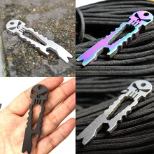 self defense personal tactical pen Skull security EDC Multifunction Survival Tool Key Chain Bottle Opener New FC