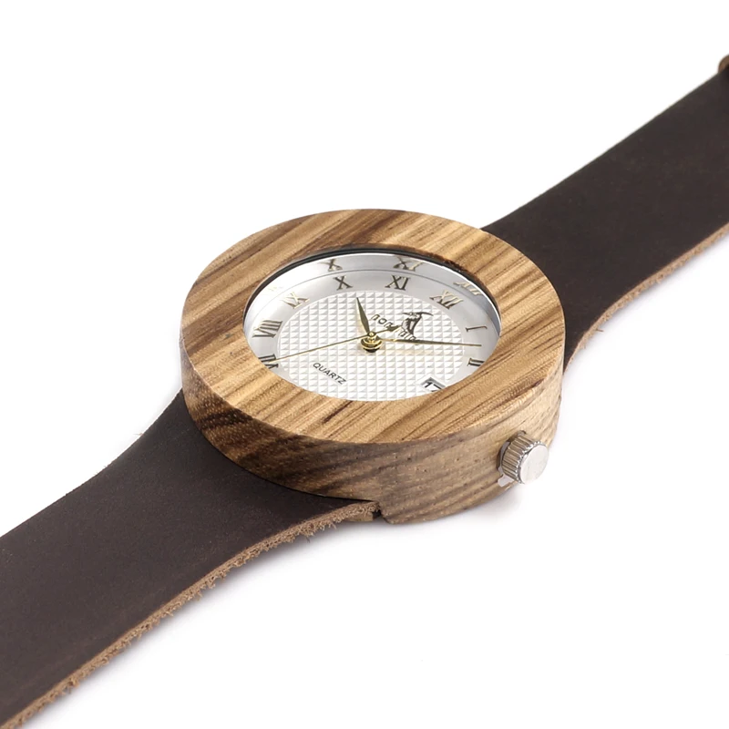 2017 Brand Watches BOBO BIRD Men Luxury Watch Men Zebra Wood Wristwatches as Gifts relogio masculino C-C01