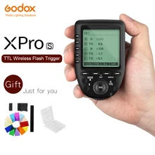 Godox Xpro-S TTL 2,4G inalámbrico Sistema de activación del transmisor para Sony A77 II A99 A9 A7R III A350 Godox TT685S V860II-S