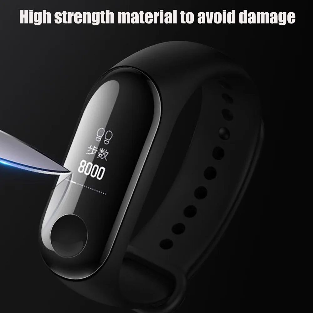 Защитная пленка для экрана Xiaomi Mi Band 3 HD ультратонкая против царапин мягкая не