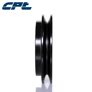 

CPT Cast Iron SPB 1 groove v belt pulley sheave, 139mm outside diameter, 132mm pitch diameter, taper bushed bore, SPB132-01-1610