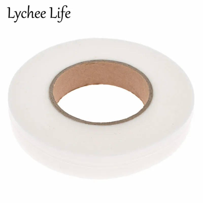 Lychee Life Двусторонняя лента с каймой, PA клей, 70 ярдов, ткань, сделай сам, ручная работа, швейная одежда, аксессуары, товары для украшения