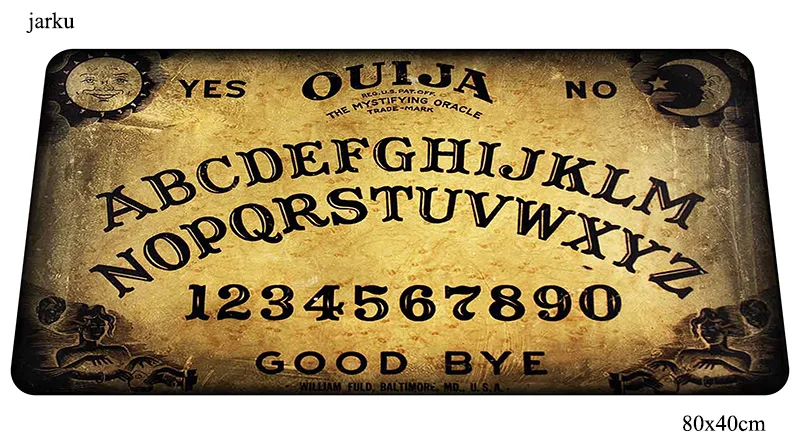 Ouija доска геймерский коврик для мыши запястий 800x400x3 мм игровой мышь pad большой стол тетрадь интимные аксессуары ноутбука padmouse эргономичный