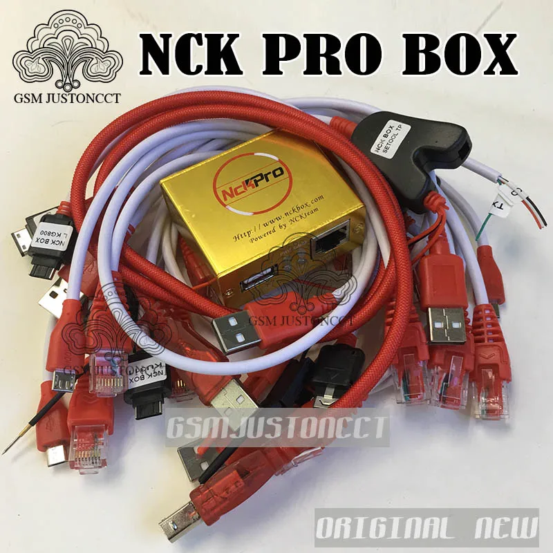 NCK PRO BOX NCK Pro 2 box(поддержка NCK+ UMT 2 в 1) новое обновление для huawei+ 15 кабелей