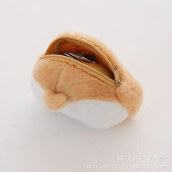 

Creative Lovely Pet Dog Butt Plush Coin Bag Animal Plush Bag Corgi Butt Shape Small Change Coin Purse Girl's Bag Mini