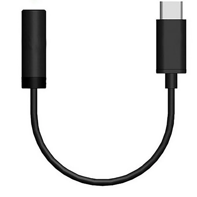 

High Quality Type C 3.5 Jack Earphone Cable TYPE-C USB C to 3.5mm AUX Headphones Adapter For HiFi Audio Decoder DAC Cable