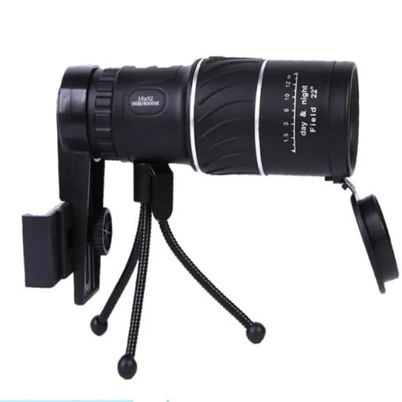 High Power Monocular 16x52 Telescope Spotting Scope