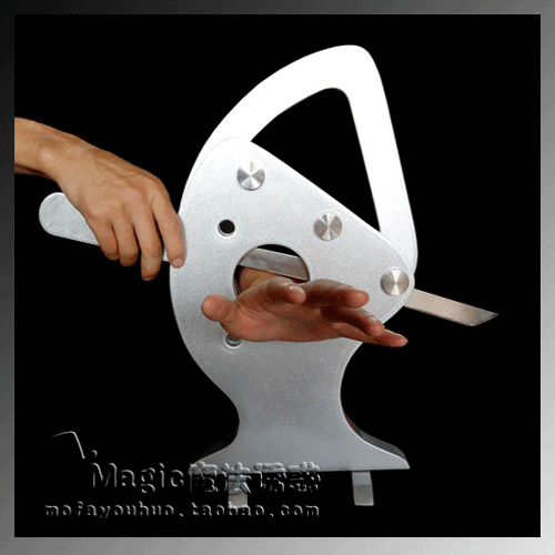 マジック小道具ギロチン カット ハンド ナイフ手オフ ショルダー刃ナイフ怖い閉じる ステージ マジック手ギロチン Knife Pink Knife Modelingknife Antique Aliexpress