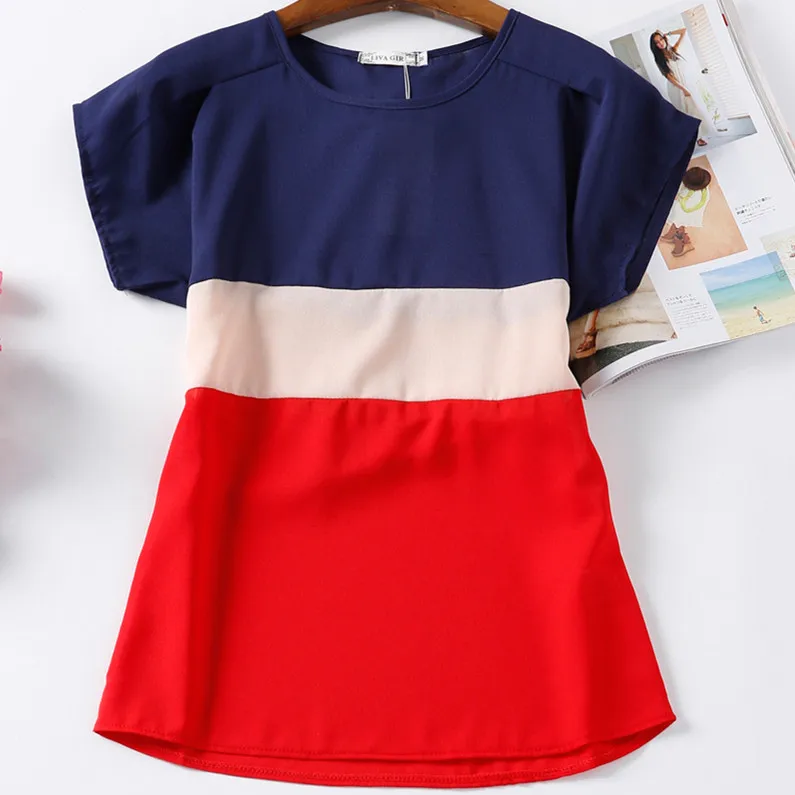 

Summer Women Tops Body Blouse Shirt Chiffon Plus Size S XXXL Casual Shirt Ladies Clothing Blusas Femininas Roupas Female Blouses