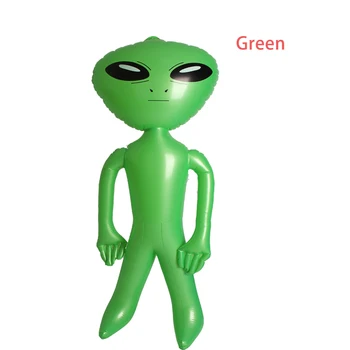 

MarY 90cm / 160cm PVC Alien Inflatable Green Doll Adult Child Toy Halloween Horror Christmas Birthday Party Props