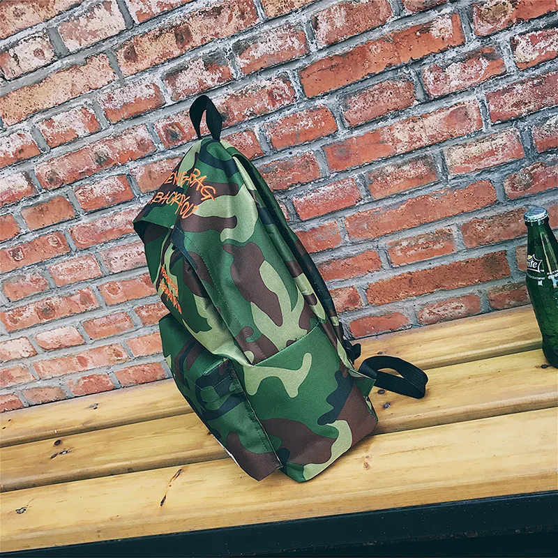 Menghuo New 2017 Camouflage Women Men Canvas Backpack Female Teenage Girl School Bag Boy Cool Laptop Male Travel Bagpack Mochila (35)