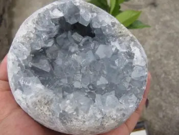 

1850g(4.07 lb) Natural Crystal Blue Celestite Mineral Africa