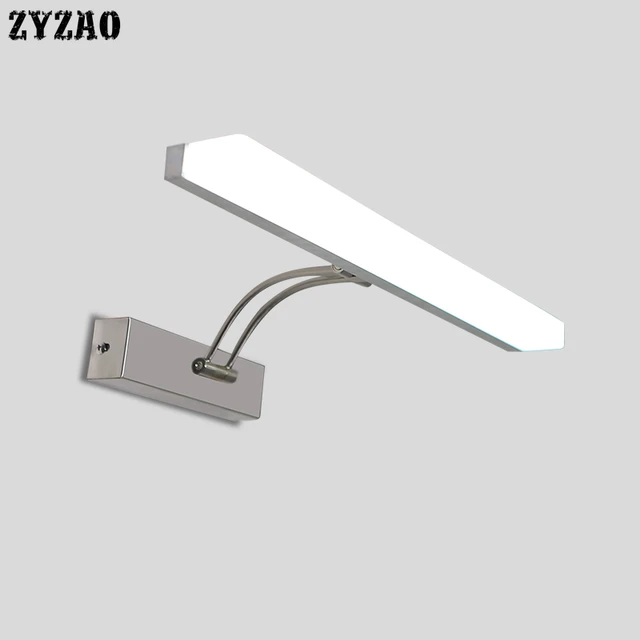 $US $63.00  LED Mirror Headlight Bathroom Vanity Mirror Lights Cabinet Simple Mirror Lamp Bathroom Makeup Dress