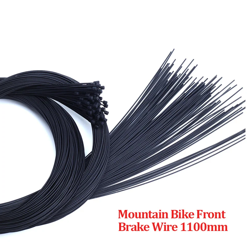 

2pcs Teflon Coated Mountain Bike Front Brake Inner Cable MTB Bicycle Parts Brake Wire 1100mm