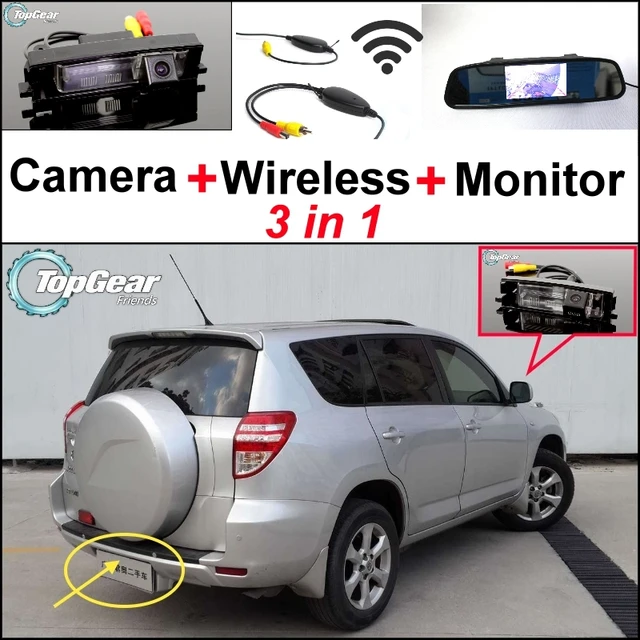 Special Rear View Camera + Wireless Receiver + Mirror Monitor 3 in1