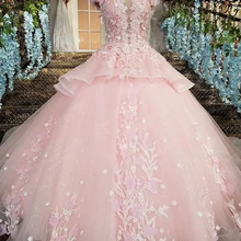Розовые платья для выпускного вечера, кружевное бальное платье с аппликацией, Тюлевое платье с блестками и глубоким вырезом, рукава-крылышки, Vestidos De Fiesta De Noche Largos Elegantes