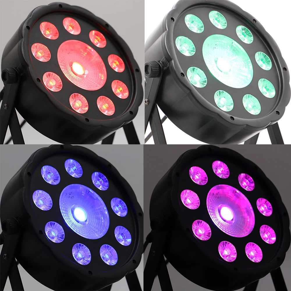 4 шт./лот высококачественный плоский COB150W rgb dmx светодиодный прожектор par led для