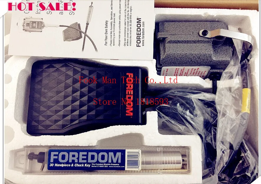 FOREDOM SR MOTOR FLEX SHAFT KIT FLEXIBLE SHAFT 1/6HPin Jewelry Tools