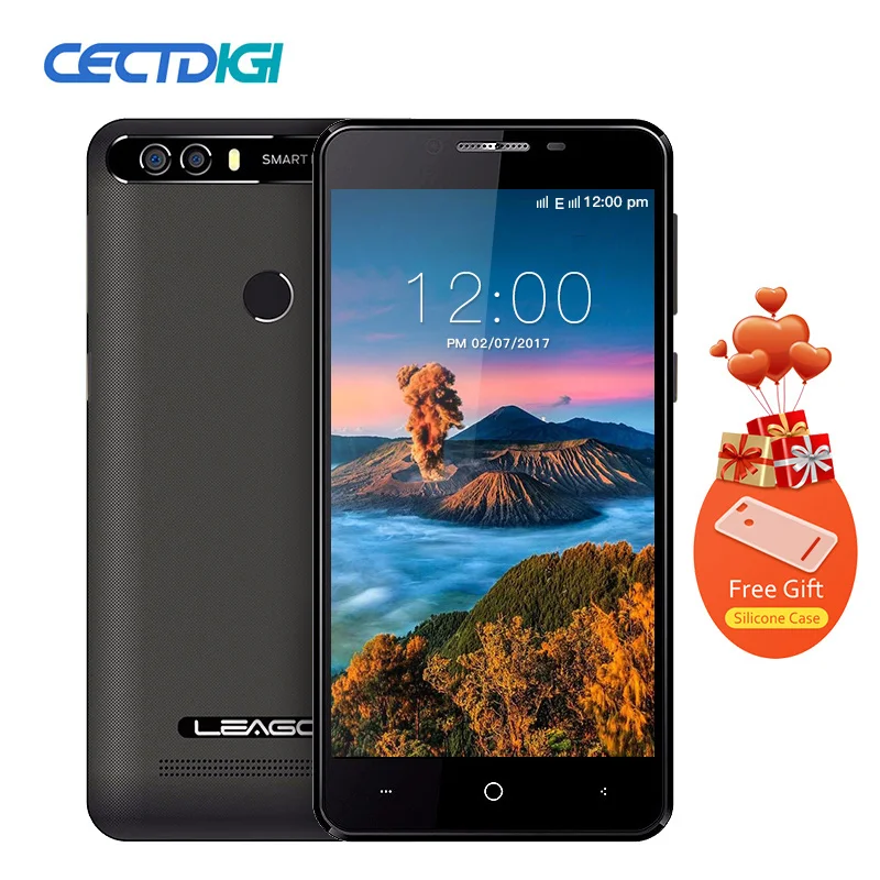LEAGOO KIICAA POWER Мобильный телефон с 5 дюймовым дисплеем четырёхъядерным процессором