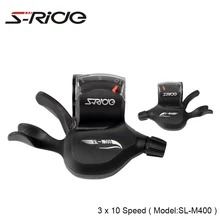 S-Passeio de Bicicleta de Montanha Alavancas Shifter Gatilho Shifters 3x10 Velocidade Ciclismo MTB Bicicleta Shifters Desviador Compatível M610 M590