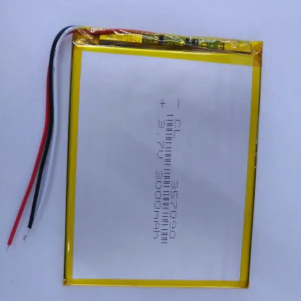 

3.7v li po li-ion batteries 3 7 v Packet 3.7V polymer lithium battery 357090 3000mAh line three