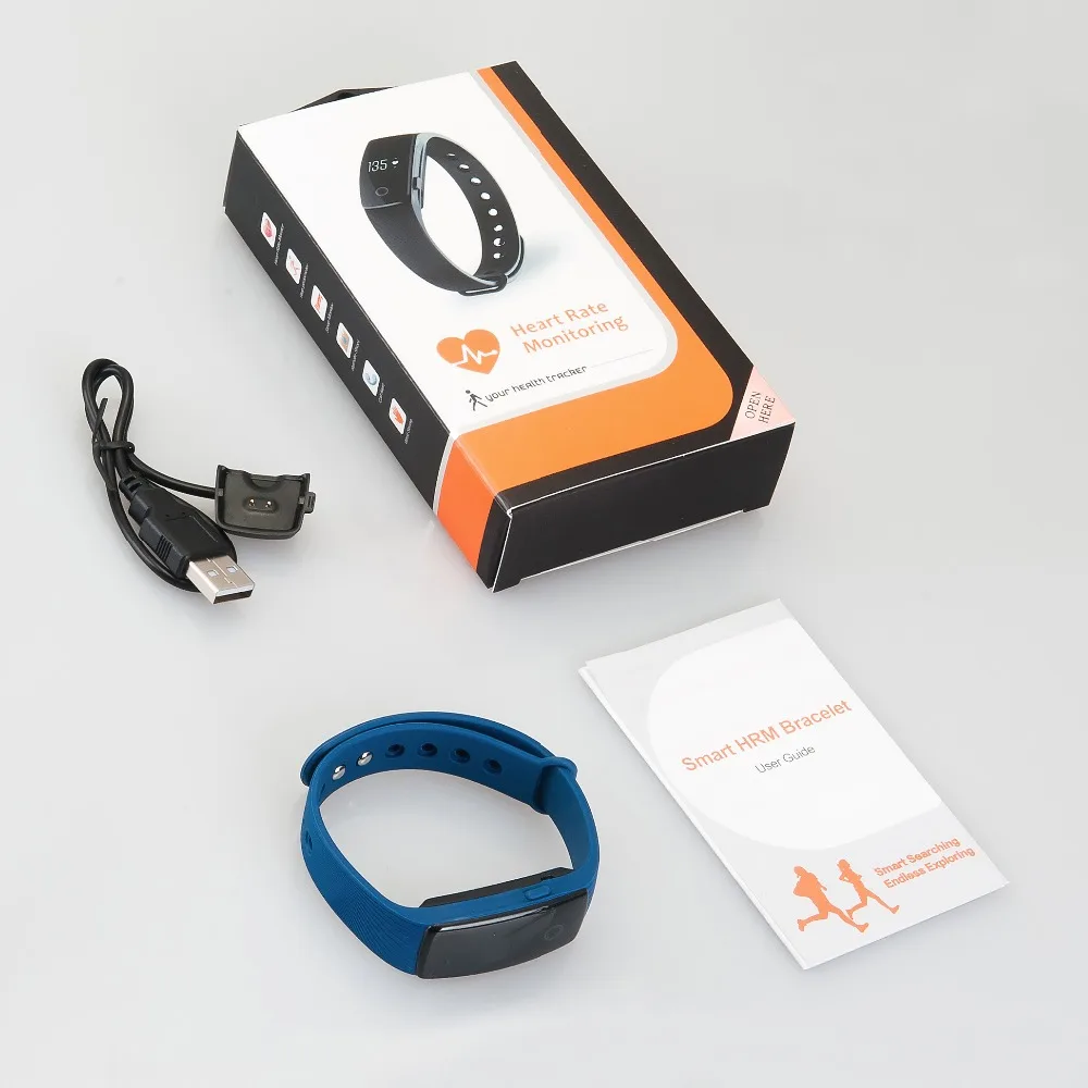 Smart Bracelet ID107 Smartband Heart Rate Monitor Wristband Fitness Tracker Smar