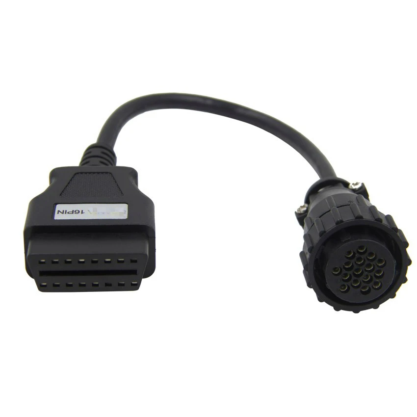 For Scania 16Pin Truck Connector 16 Pin to OBDII Female OBD2 Extension Cable 16pin OBD female | Автомобили и мотоциклы