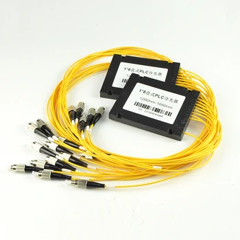 

Free Shipping ABS Box Fiber Optical PLC Splitter 1x8 FC/UPC Connector 2.0mm 1m