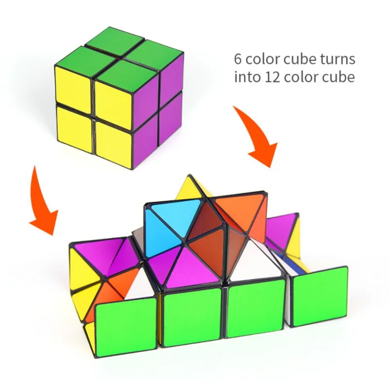 Смешно ABS Magic Cube комбо Бесконечность Cube для снятия стресса анти тревоги стресс EDC Magic Cube Лидер продаж мозг развивающие игрушки