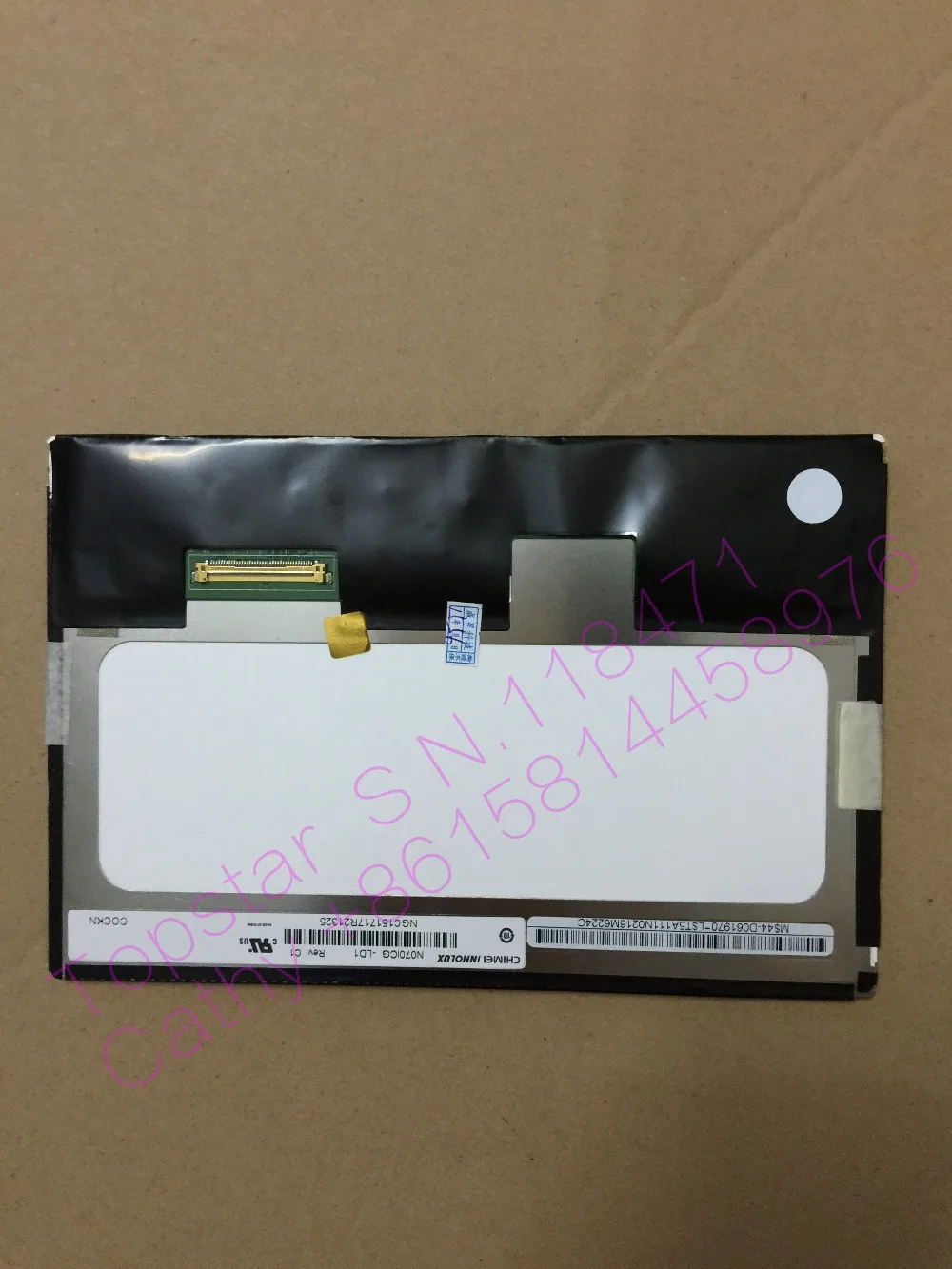Chi Mei N070ICG-LD1 1280*800 HD 7 дюймов IPS яркий ЖК-дисплей экран 40-контактный один год гарантии