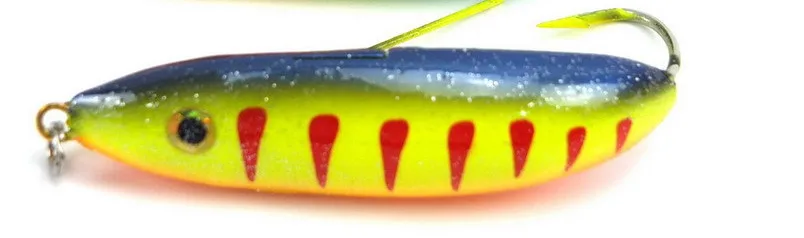 Mavllos 7,5 см, 10 г, зимние приманки для подледной рыбалки, искусственные приманки для ловли на крючок, жесткая приманка для ловли со льдом, морской джиг, воблер, снасти - Цвет: Синий