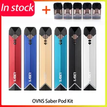 Newest original OVNS Saber Pod Vape Kit all-in-one kit electronic cig starter kit built-in battery vs rofvape Warlock Peas Kit